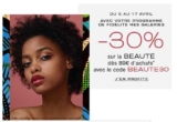 Galeries Lafayette .. 30% de réduction sur parfum , beautés (pour 89 d&rsquo;achats)