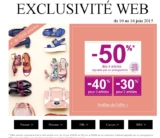 Chaussures  – accessoires ! 50 pourcent sur le site de la halle jusqu&rsquo;au 16 juin