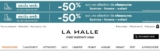 Bon plan La halle : 50% de réduction sur des chaussures jusqu&rsquo;au 4 decembre