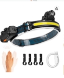 Lampe frontale rechargeable en promotion à  8€ (70% de réduction )