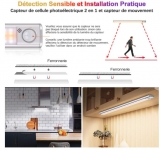 Lampe de placard 160 leds sur batterie pas chere à 19.9€