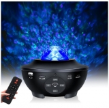 Lampe Projecteur Led Etoiles haut parleur bluetooth pas chere à 20.99€