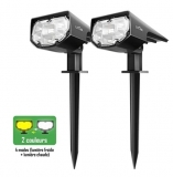 11.99€ le lot de 2 lampes solaires orientables