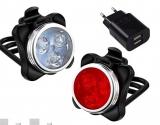 Bon plan Kit Lampe Vélo avant arriere pas cher à 8.66€