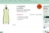Eau parfumée Lancome Aroma Tonic à 14 euros au lieu de 45