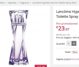Parfum pas cher: hypnose de lancome 30ml à 19 euros contre plus de 50 ailleurs