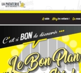 Restaurant La Pataterie : 10 euros de réduction jusqu&rsquo;au 31 janvier