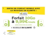 Forfait mobile illimité la poste mobile à 9.99€à vie ( appels, sms mms , 30go d&rsquo;internet , musique)