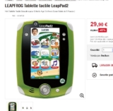 Tablette pour enfants leappad 2 pas chère à moins de 30 euros