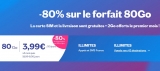 Forfait Mobile Lebara 80go + 40 pays à 3.99€ seulement pendant 3 mois ( sans engagement)