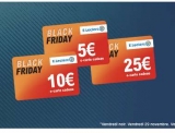 Leclerc : jusqu’à 25€ en carte cadeau pour un achat dans la nuit du 28 au 29/11