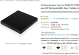 Bon plan graveur lecteur de dvd cd externe à moins de 20 euros