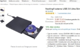 Un lecteur / graveur externe  de cd dvd pas cher à 13.43 euros