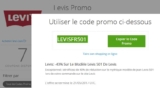 Jeans LEVIS : 40% sur les modeles 501 sur la boutique officielle