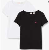 Bon plan pack 2 tee shirts Levi&rsquo;s femmes pas cher à 25€ !