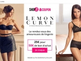Bon plan Lingerie:  Bon d’achat Lemon Curve de 50€ vendu à moitié prix