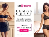 Bon plan Lingerie:  Bon d&rsquo;achat Lemon Curve de 50€ vendu à moitié prix