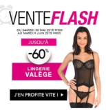 Promo Lingerie Valege avec jusqu&rsquo;à 60 pourcent de réduction