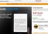 Promo liseuse kindle paperwhite à 99 euros au lieu de 129 jusqu&rsquo;au 27 avril