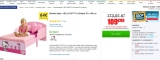 Super affaire : lit Hello Kitty pour petites filles qui revient à moins de 10 euros