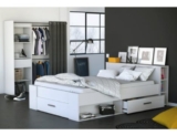 169€ le lit 2 personnes avec rangement