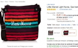 Sac bandoulière little marcel à 11 euros