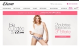 Bon plan lingerie avec livraison gratuite sans mini et 3 culottes pour le prix de deux chez etam .. le 6 avril
