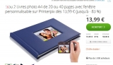 Bonne affaire pour des livres photos A4 avec couverture cuir à partir de 13 euros