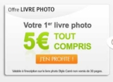 5 euros tout compris le livre photos de 30 pages