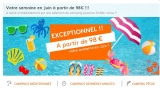 Vacances : Locations en camping en juin à moins de 100 euros