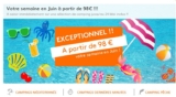 Vacances : Locations en camping en juin à moins de 100 euros