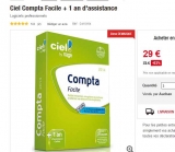 Logiciels comptables Ciel en solde à partir de 19 euros