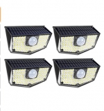 Lot de 4 lampes murales solaires avec 50% de réduction : 20€