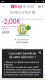 Grille de super loto du vendredi 13 octobre à 1€ au lieu de 3