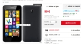 Smartphone pas cher : Nokia Lumia 635 qui revient à moins de 50 euros
