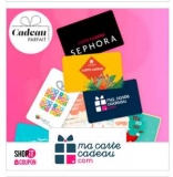 Bon plan Cartes cadeaux Fnac, Sephora, Yves Rochers ….à prix réduits