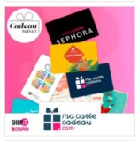 Bon plan Cartes cadeaux Fnac, Sephora, Yves Rochers ….à prix réduits