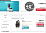 Bon plan machines nespresso : essenza à 35 euros