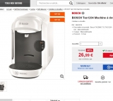 Bon prix machine tassimo : la vivy à 26.99 euros livraison incluse