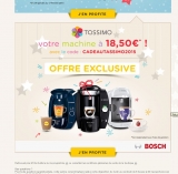 Machines tassimo pas cheres : 18.5 euros port inclus
