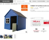 Maisonnette en bois pour enfants 100% remboursée