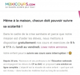 Gratuit : cours et exercices gratuits du CP à la Terminale avec MAXICOURS