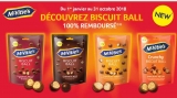 Gratuit : un sachet de bonbons Mc Vities Biscuit Ball … 100% remboursé