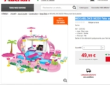 Bon plan jouet fille: boite megablock barbie fete au bord de la piscine remboursée