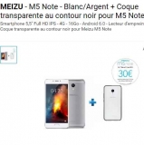 Bonne affaire , le smartphone Meizu M5 Note  à moins de 70€ apres ODR
