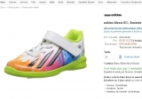 Baskets Adidas Messi pour petits garçons à 10.5 euros .. super affaire