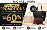 Michael Kors : grosses réductions sur la boutique officielle … jusqu&rsquo;à plus de 60% !!