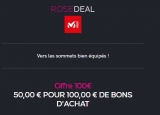 Bon plan MILLET : bon d&rsquo;achat de 100€ à moitié prix