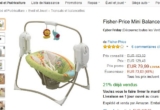 Balancelle Fisher Price à 80 euros au lieu de 130 ailleurs