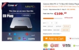 Mini PC – Box tv Windows 10 avec 4go de mémoire vive + 64go d&rsquo;espace de stockage pour 100€